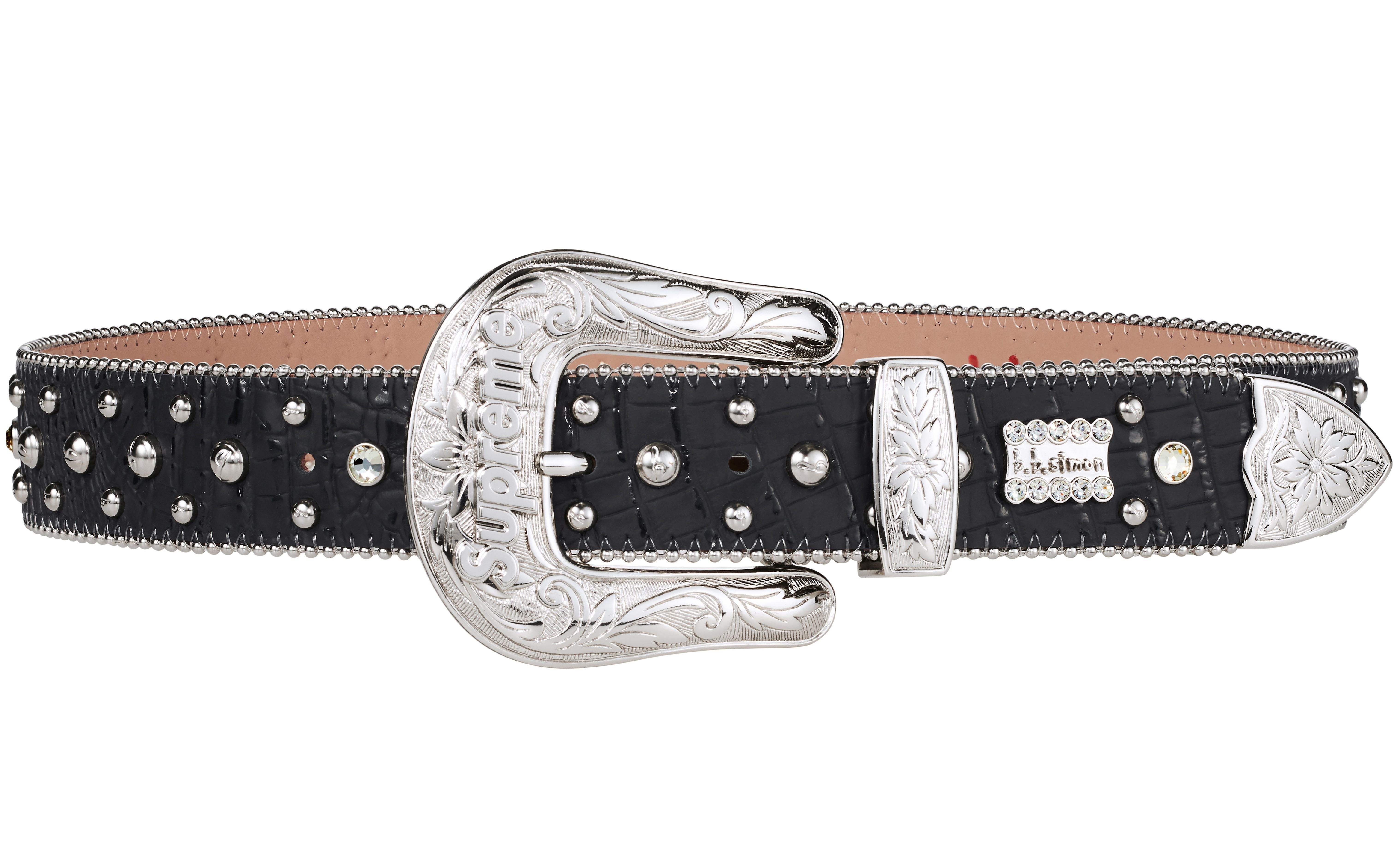 Supreme®/b.b. Simon Studded Ranger Belt view 3